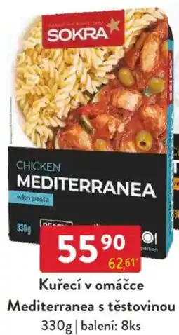 Qanto SOKRA Kuřecí v omáčce Mediterranea s těstovinou nabídka