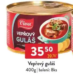 Qanto Viva Vepřový guláš nabídka