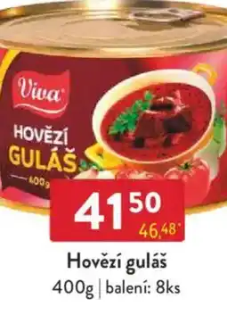 Qanto Viva Hovězí guláš nabídka