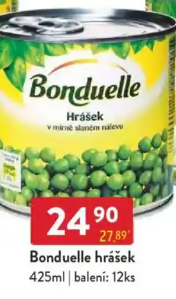 Qanto Bonduelle hrášek nabídka