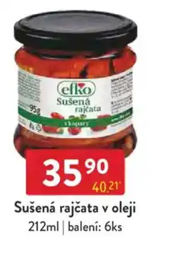 Qanto Efko Sušená rajčata v oleji nabídka
