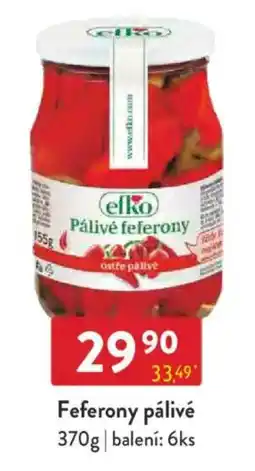 Qanto Efko Pálivé feferony nabídka