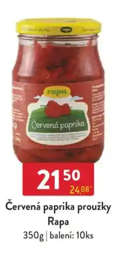Qanto Červená paprika proužky Rapa nabídka