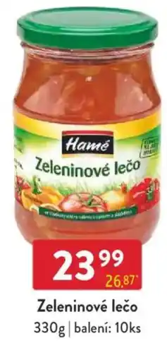 Qanto Hamé Zeleninové lečo nabídka