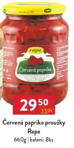 Qanto Červená paprika proužky Rapa nabídka