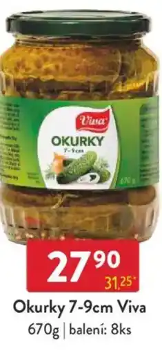 Qanto Okurky 7-9cm Viva nabídka