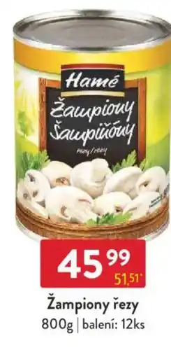 Qanto Hamé Žampiony řezy nabídka