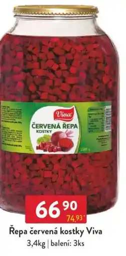 Qanto Řepa červená kostky Viva nabídka