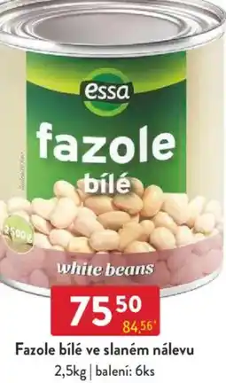 Qanto Essa Fazole bílé ve slaném nálevu nabídka