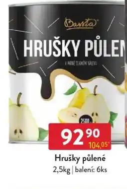 Qanto Bassta Hrušky půlené nabídka