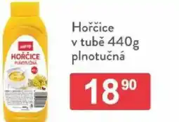 Qanto Hořčice v tubě plnotučná nabídka