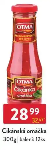 Qanto OTMA Cikánská omáčka nabídka