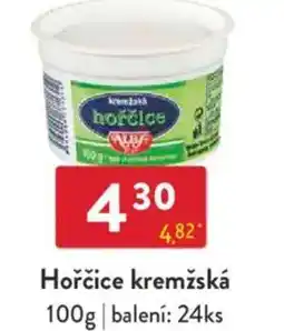 Qanto Hořčice kremžská nabídka