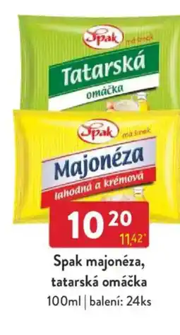 Qanto Spak majonéza, tatarská omáčka nabídka