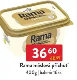 Qanto Rama máslová příchut' nabídka