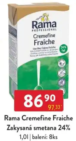 Qanto Rama Cremefine Fraiche Zakysaná smetana 24% nabídka