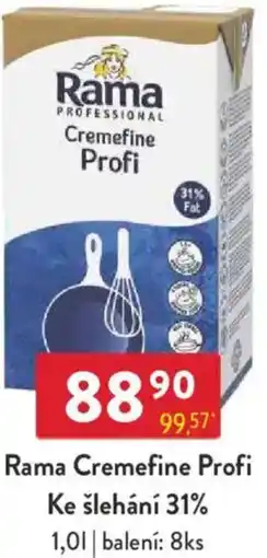 Qanto Rama Cremefine Profi Ke šlehání 31% nabídka