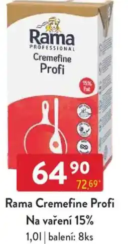 Qanto Rama Cremefine Profi Na vaření 15% nabídka