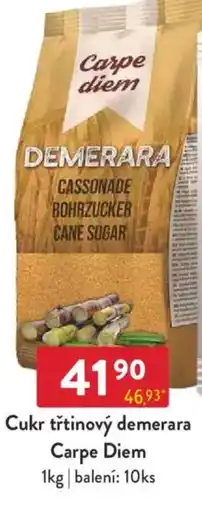 Qanto Cukr třtinový demerara Carpe Diem nabídka