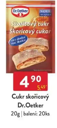 Qanto Cukr skořicový Dr.Oetker nabídka