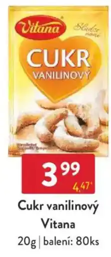 Qanto Cukr vanilinový Vitana nabídka