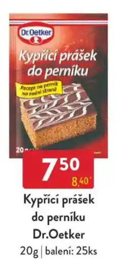 Qanto Kypřící prášek do perníku Dr.Oetker nabídka