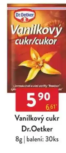 Qanto Vanilkový cukr Dr.Oetker nabídka