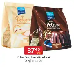 Qanto Poleva Tatry Line bílá, kakaová nabídka