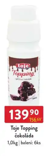 Qanto Toje Topping čokoláda nabídka