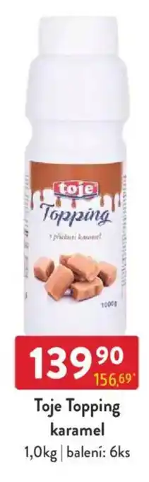 Qanto Toje Topping karamel nabídka
