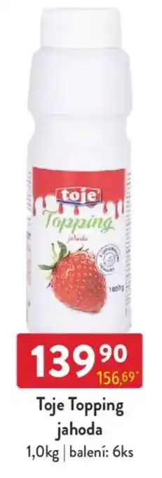 Qanto Toje Topping jahoda nabídka