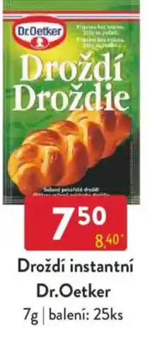 Qanto Droždí instantní Dr.Oetker nabídka