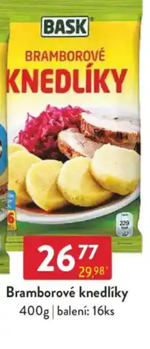Qanto BASK Bramborové knedlíky nabídka