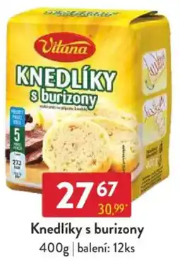 Qanto Vitana Knedlíky s burizony nabídka