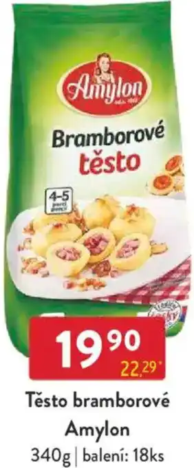 Qanto Těsto bramborové Amylon nabídka