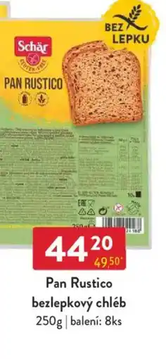 Qanto Pan Rustico bezlepkový chléb nabídka