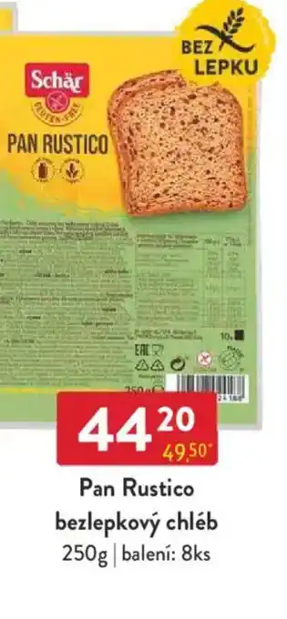 Qanto Pan Rustico bezlepkový chléb nabídka