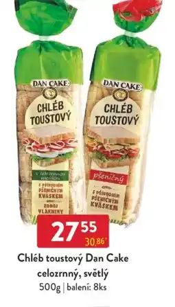 Qanto Chléb toustový Dan Cake celozrnný, světlý nabídka