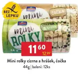 Qanto Mini rolky cizrna a hrášek, čočka nabídka