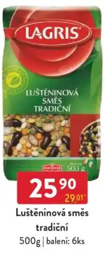 Qanto LAGRIS Luštěninová směs tradiční nabídka