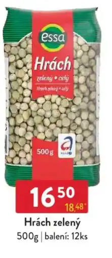 Qanto Essa Hrách zelený nabídka