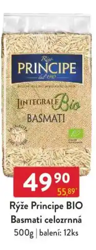 Qanto Rýže Principe BIO Basmati celozrnná nabídka