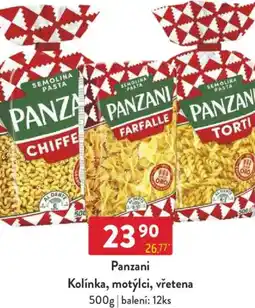 Qanto Panzani Kolínka, motýlci, vřetena nabídka