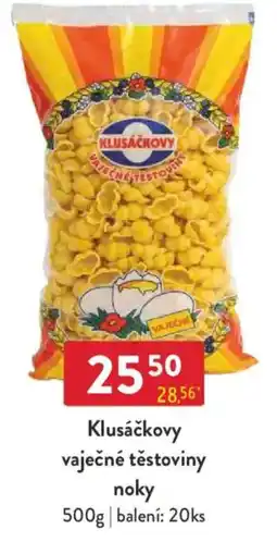 Qanto Klusáčkovy vaječné těstoviny noky nabídka