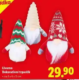 Lidl Livarno Dekorativní trpaslík nabídka