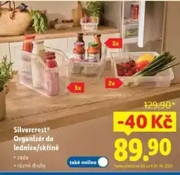 Lidl Silvercrest Organizér do lednice/skříně nabídka