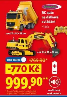 Lidl RC Auto na dálkové ovládání nabídka