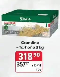 Qanto Knorr Grandine - Tarhoňa nabídka
