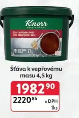 Qanto Knorr Šťáva k vepřovému masu nabídka