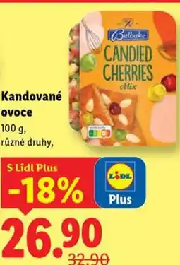 Lidl Kandované ovoce nabídka